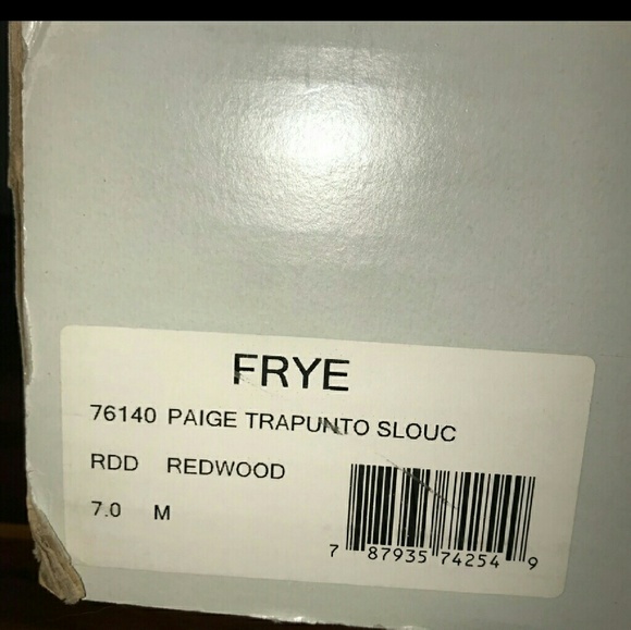Frye Slouch Style Boots, Size 7 - Picture 5 of 5